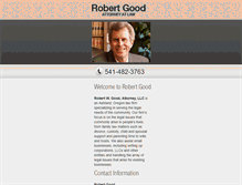 Tablet Screenshot of goodashlandlaw.com